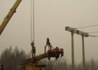 Персоналом Благовещенского участка выполняются работы по реконструкции ОРУ-110 кВ на ПС-220 «Сковородино»
